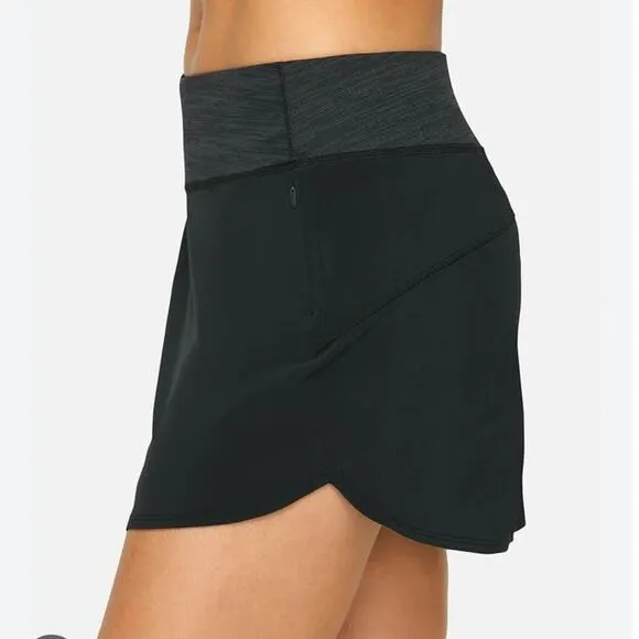 Outdoor Voices Hudson 4&quot; Skort in Black Size XXS NWT