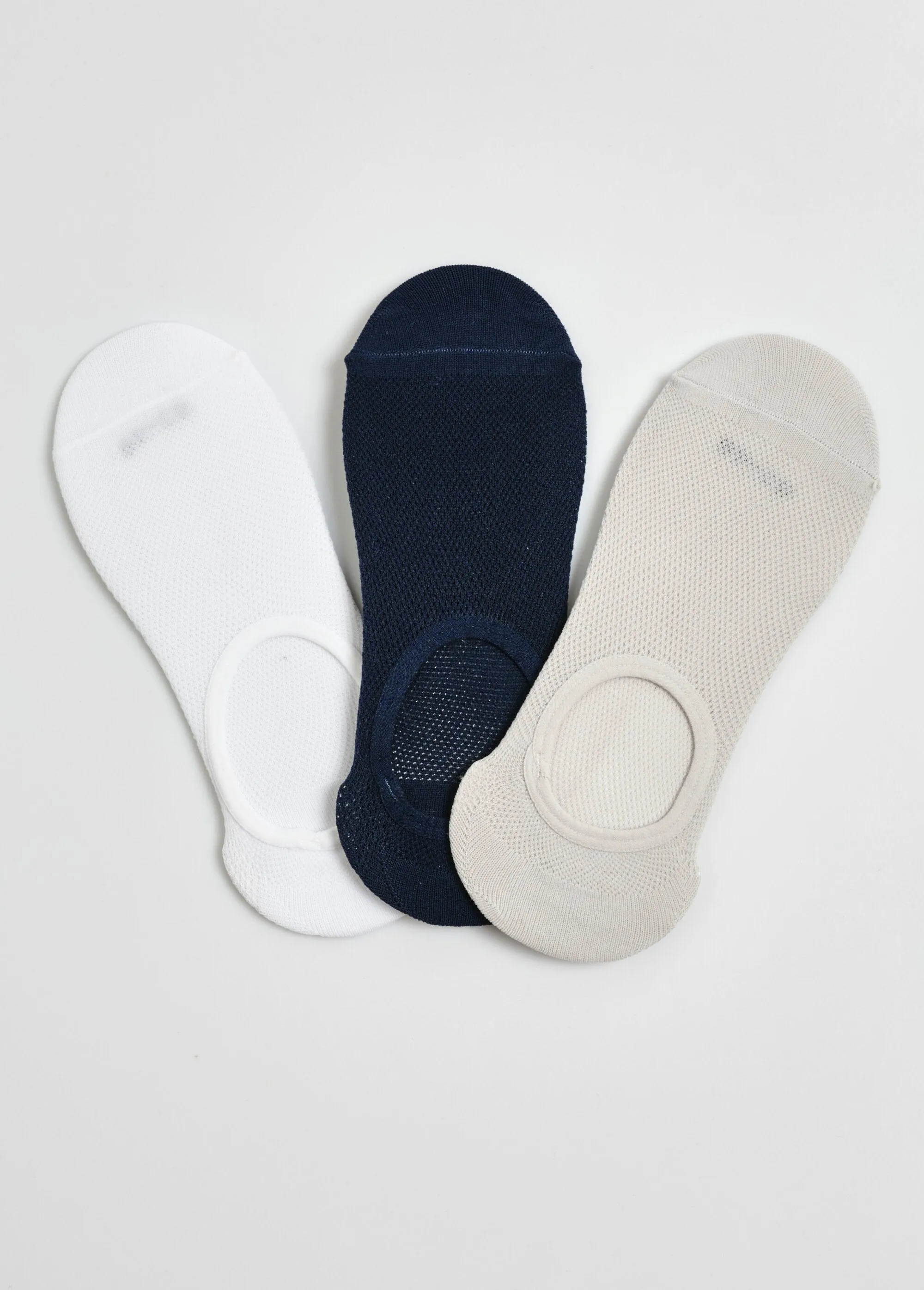 Pack of 3 non-slip socks, assorted