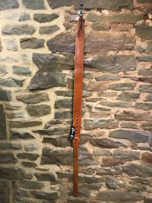 Perri’s Leathers 2.5” soft brown leather guitar strap