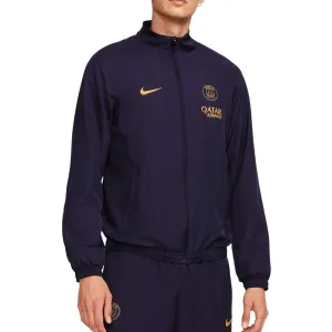 PSG navy training presentation Soccer tracksuit 2023/24 - Nike