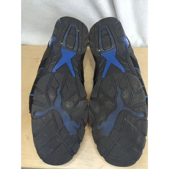Puma Safety Rio Low Mens Sneaker Black/Blue Size 13M ASTM F2413-11