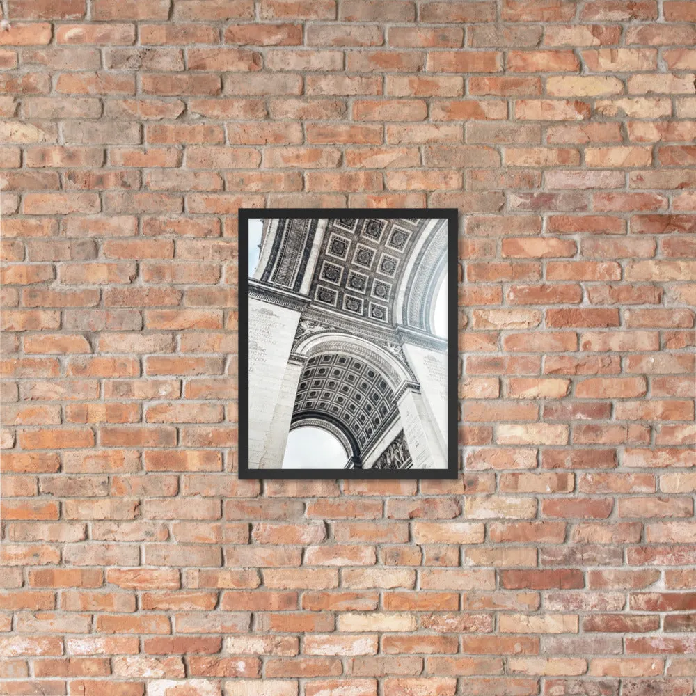 "Arc de Triomphe" Photography Framed poster