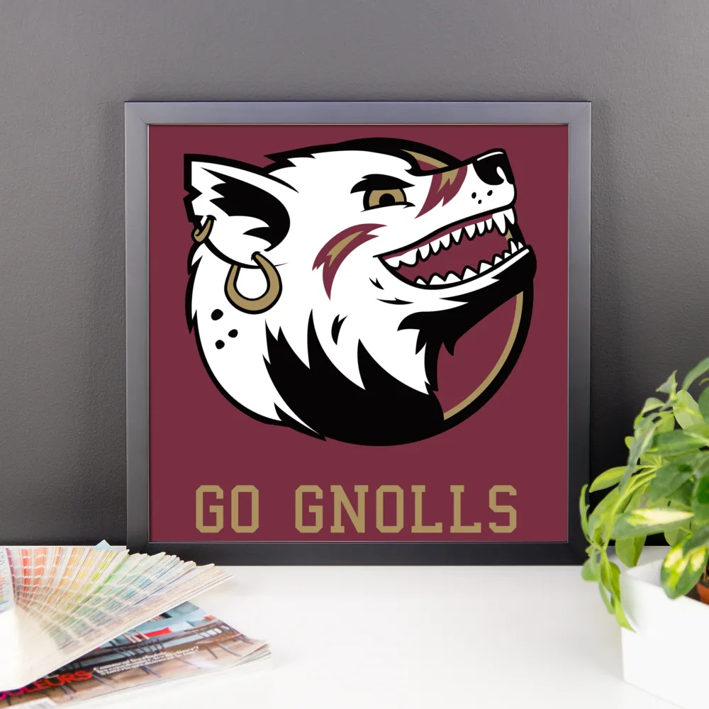 "Go Gnolls" Framed Poster