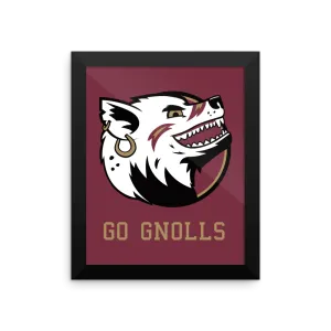 "Go Gnolls" Framed Poster