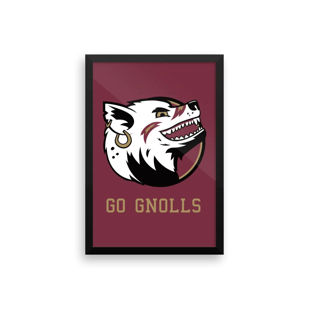 "Go Gnolls" Framed Poster