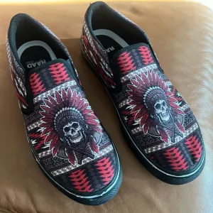RAAD Shop ‘American Native Chief’ Slip Ons