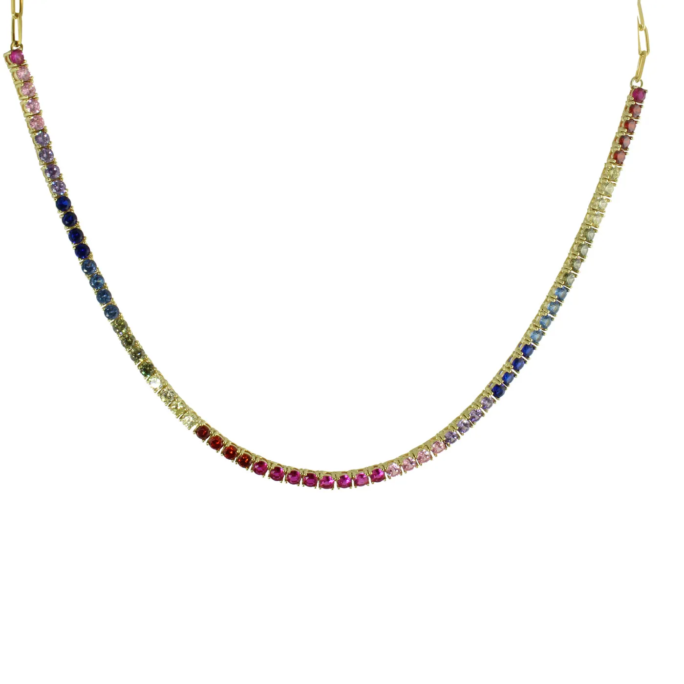 RAINBOW TENNIS CHOKER
