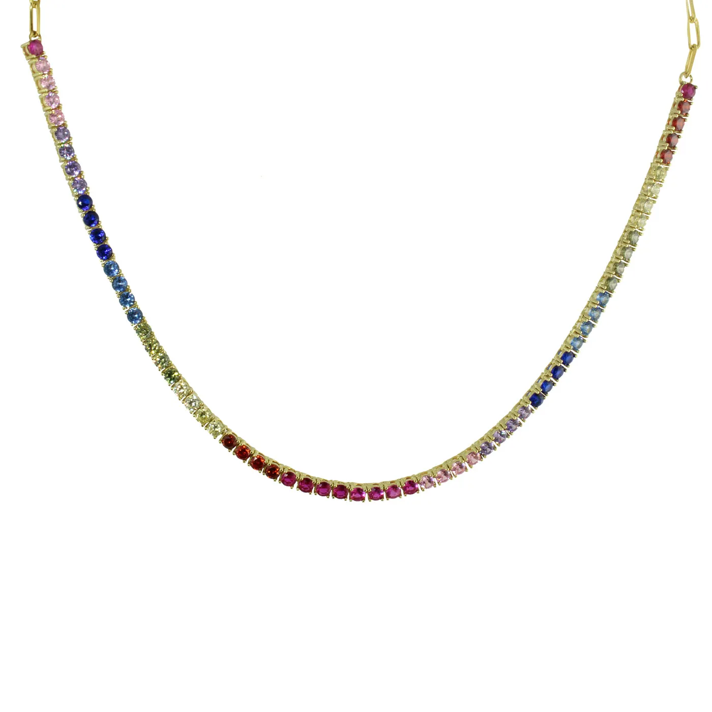 RAINBOW TENNIS CHOKER