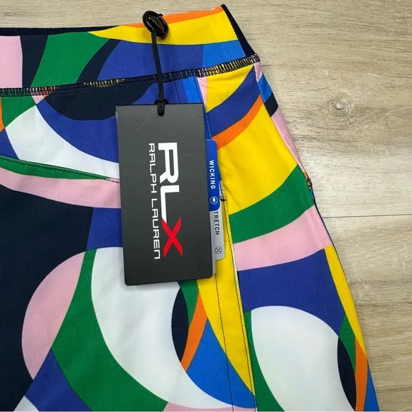 Ralph Lauren RLX Riviera Abstract Golf/Tennis/Pickleball Skorts Small medium