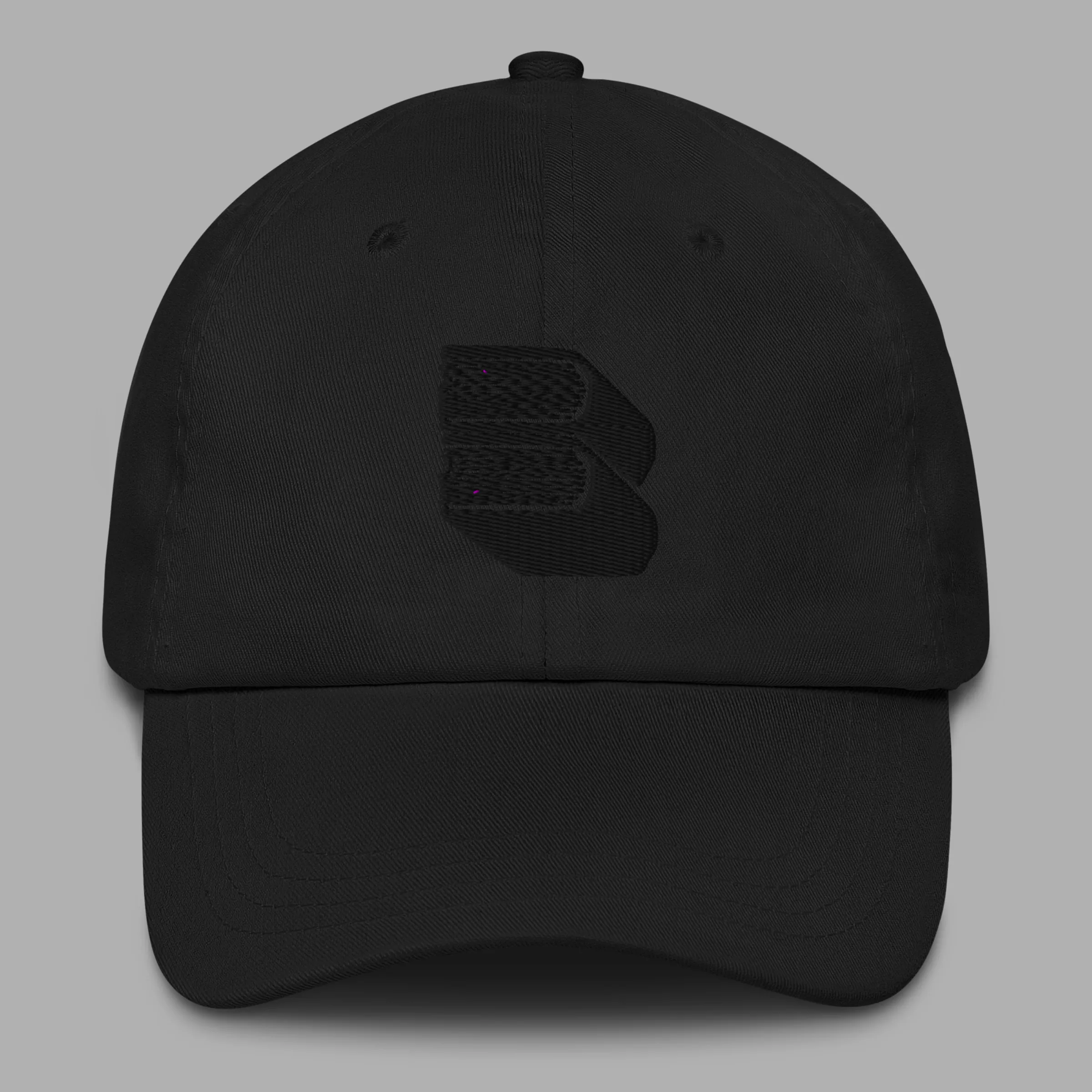 RECORDS BOOK DAD HAT - BLACK / BLACK