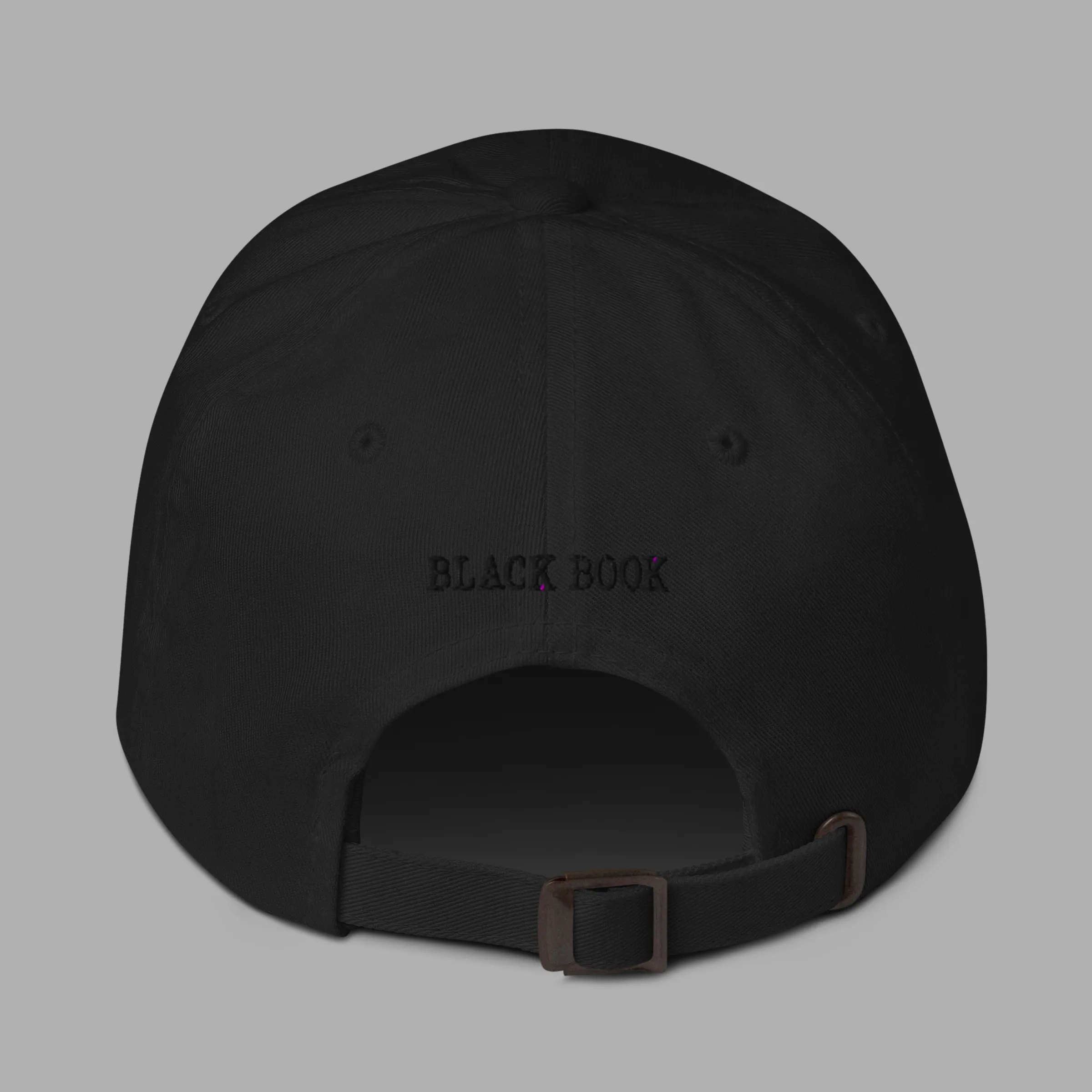 RECORDS BOOK DAD HAT - BLACK / BLACK