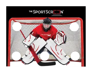 Red Hockey Target