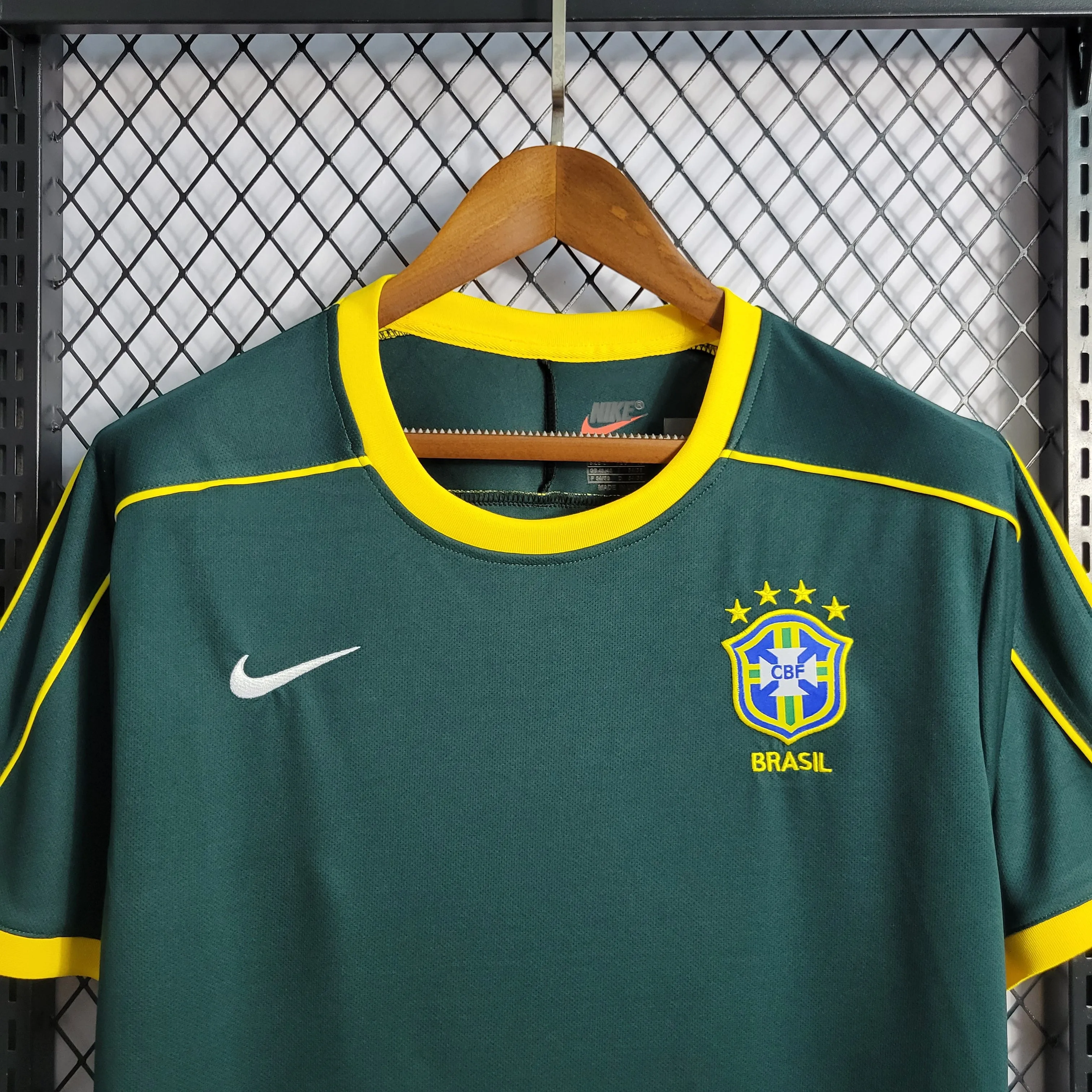 Retro 1998 Brazil special jersey
