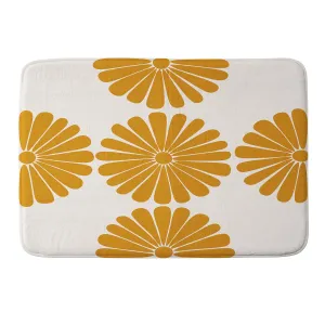 RETRO DAISY V MEMORY FOAM BATH MAT