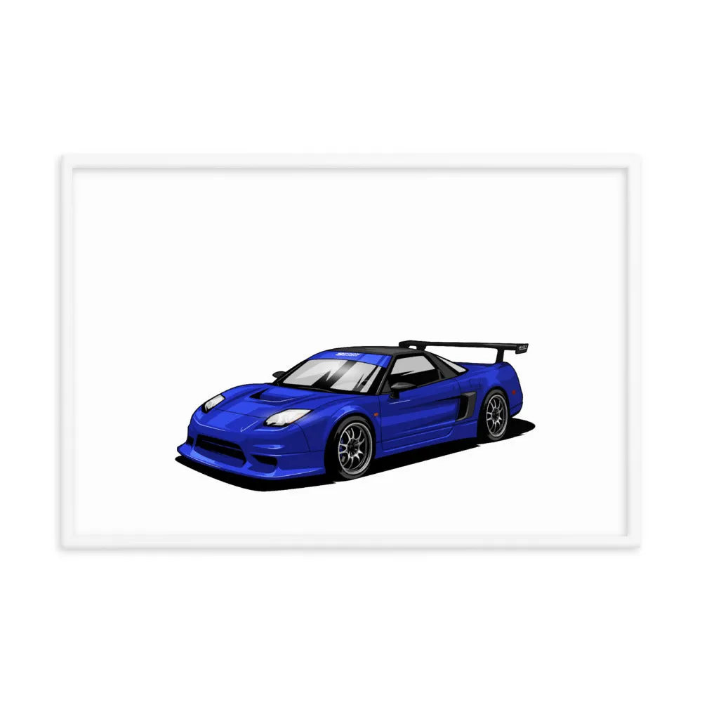 RJ's Spoon NSX - Framed poster