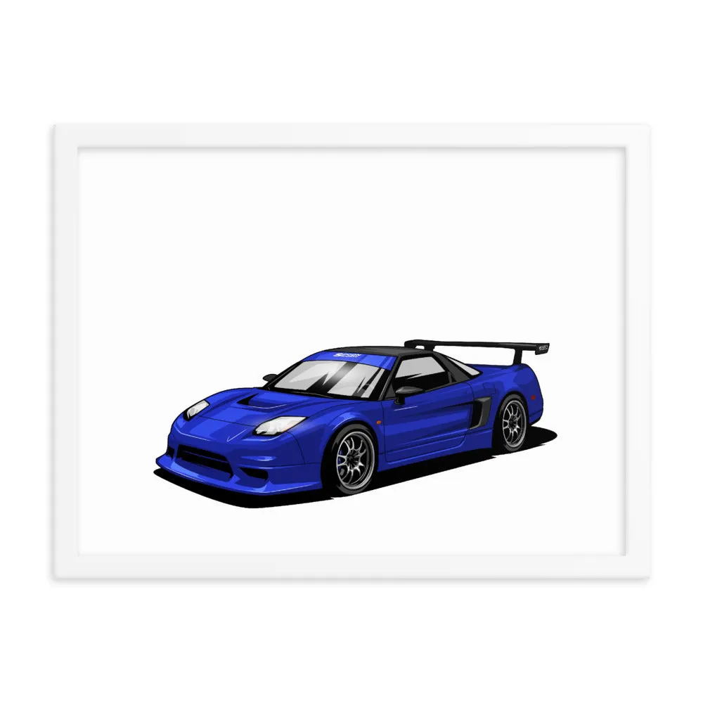 RJ's Spoon NSX - Framed poster