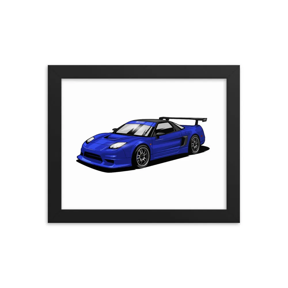 RJ's Spoon NSX - Framed poster
