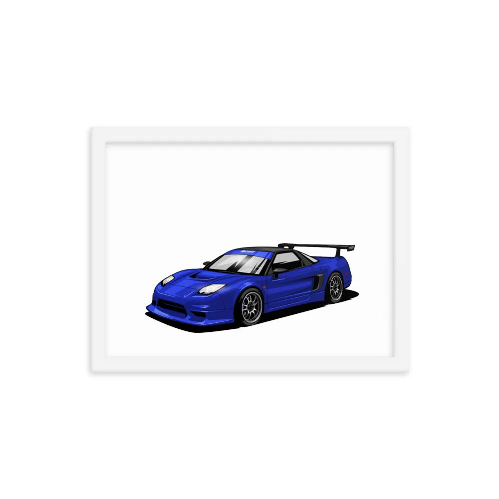 RJ's Spoon NSX - Framed poster