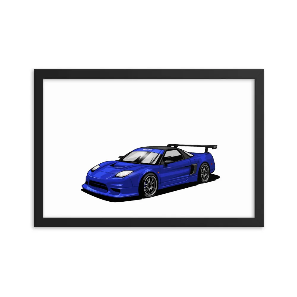 RJ's Spoon NSX - Framed poster