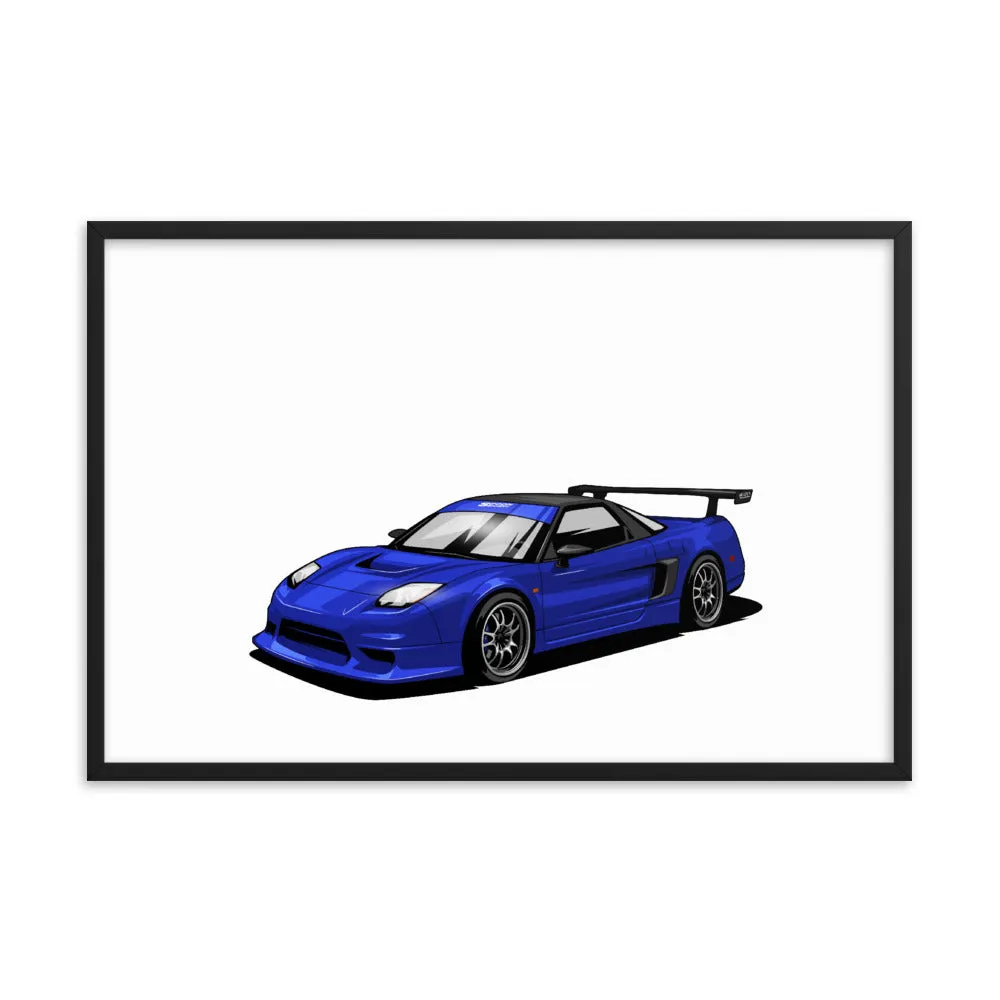 RJ's Spoon NSX - Framed poster
