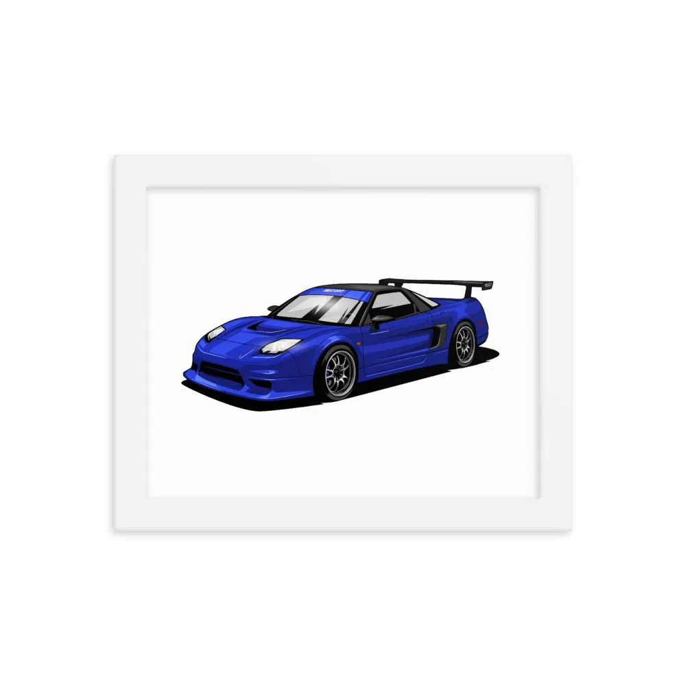 RJ's Spoon NSX - Framed poster