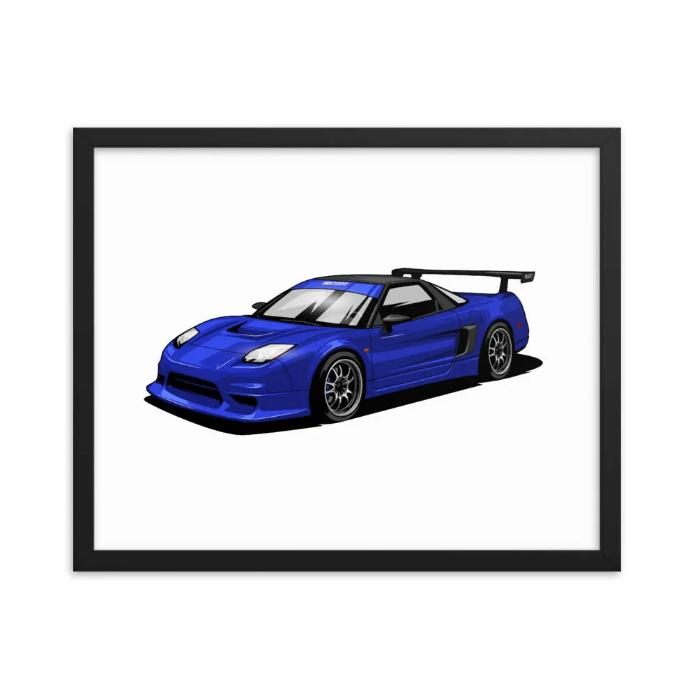 RJ's Spoon NSX - Framed poster