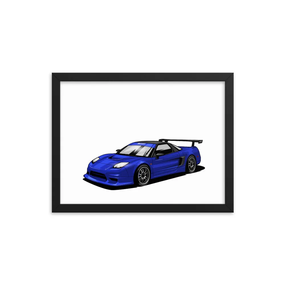 RJ's Spoon NSX - Framed poster
