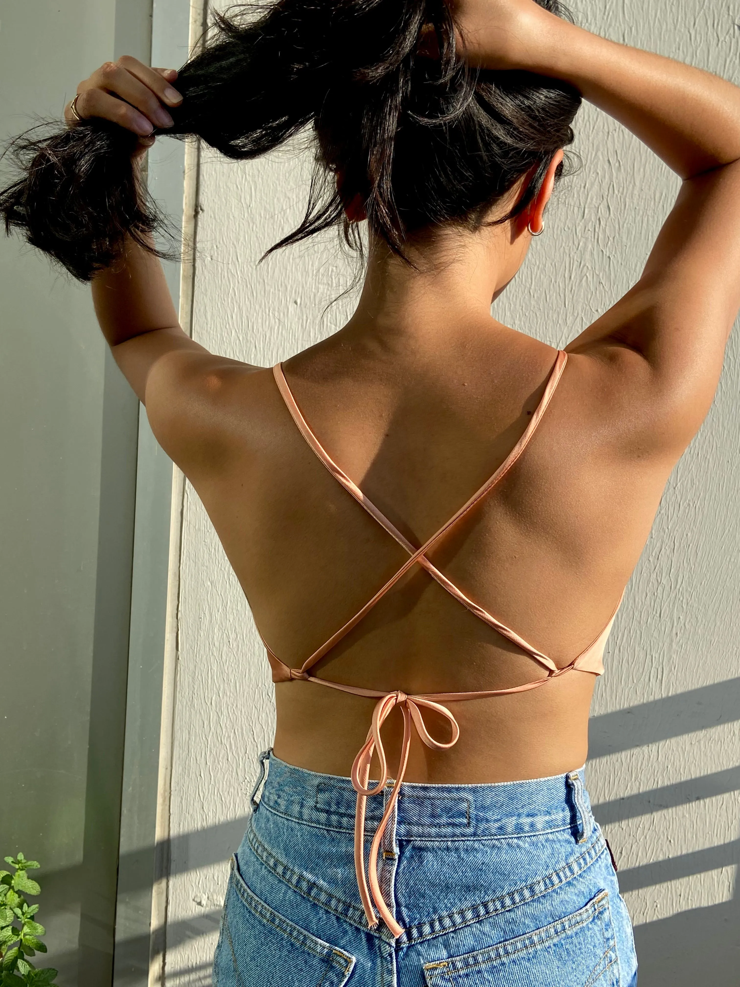 Rosé Bandana Top