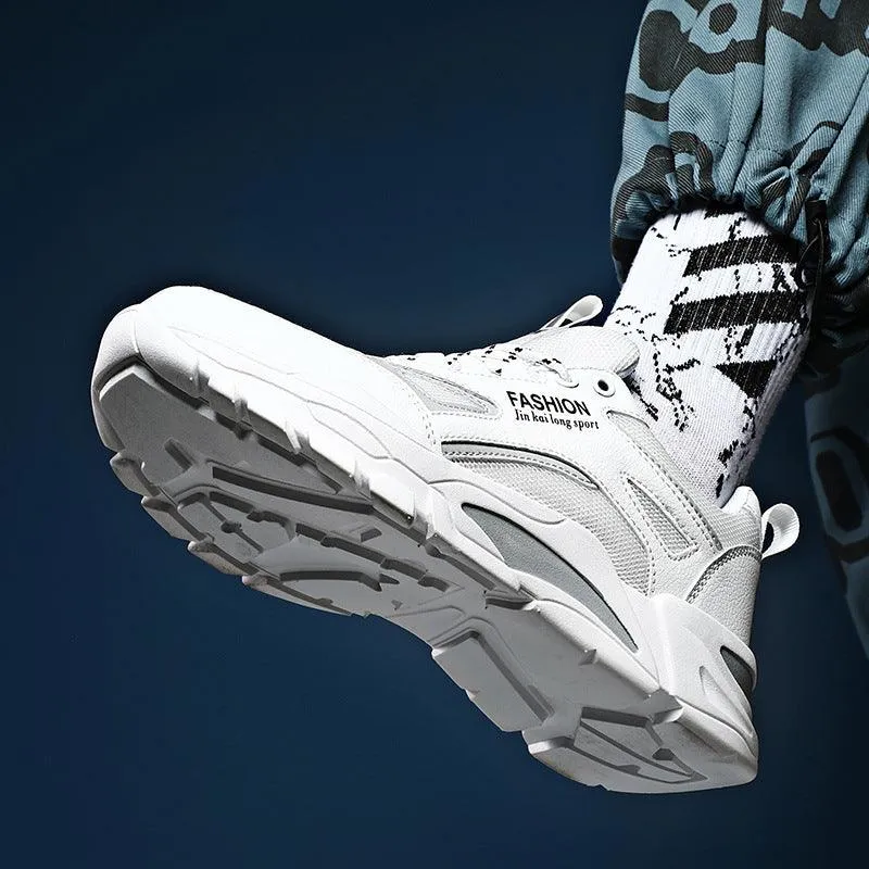 Running Sneakers Men'S Casual Mesh Breathable Shoes Lightweight Men'S Shoes