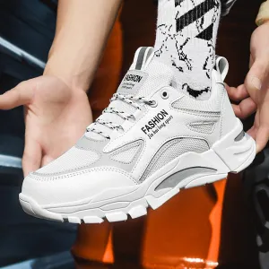 Running Sneakers Men'S Casual Mesh Breathable Shoes Lightweight Men'S Shoes