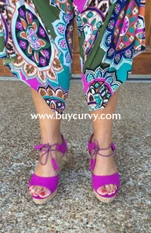 SALE!! SHOES {HotSoles} Magenta  with Tassel Laces