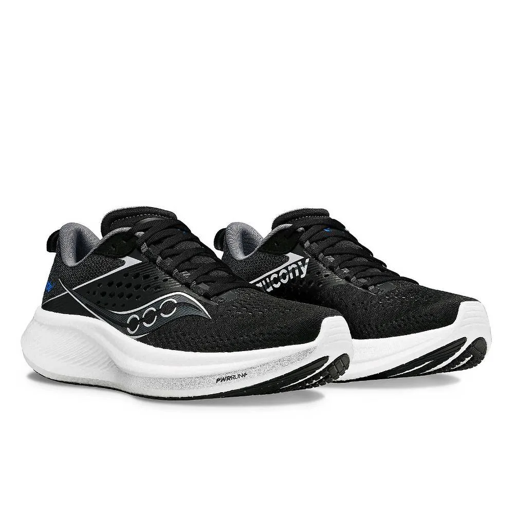 Saucony Ride 17 (Mens) - Black/White