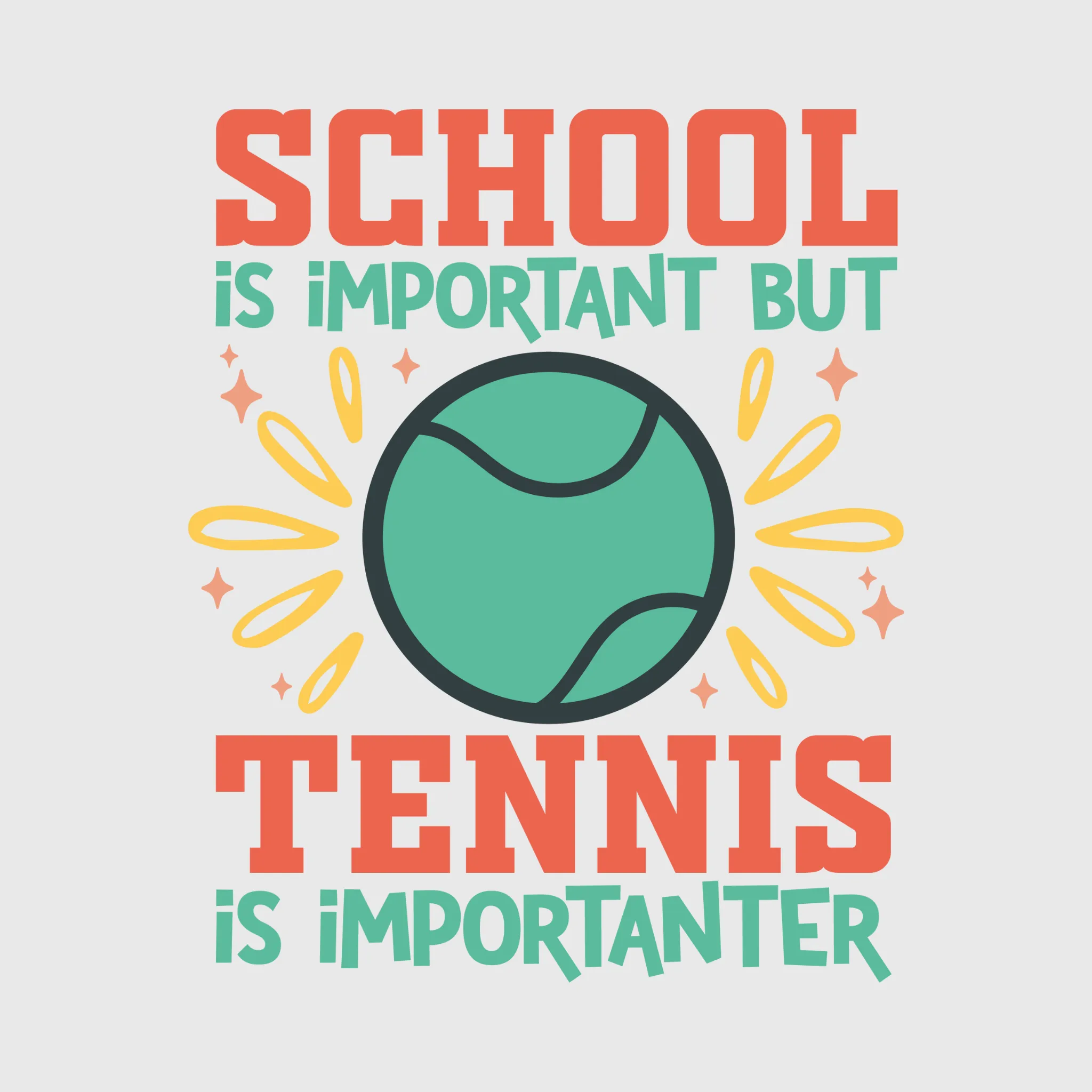 School is Important but Tennis is Importanter Transfer