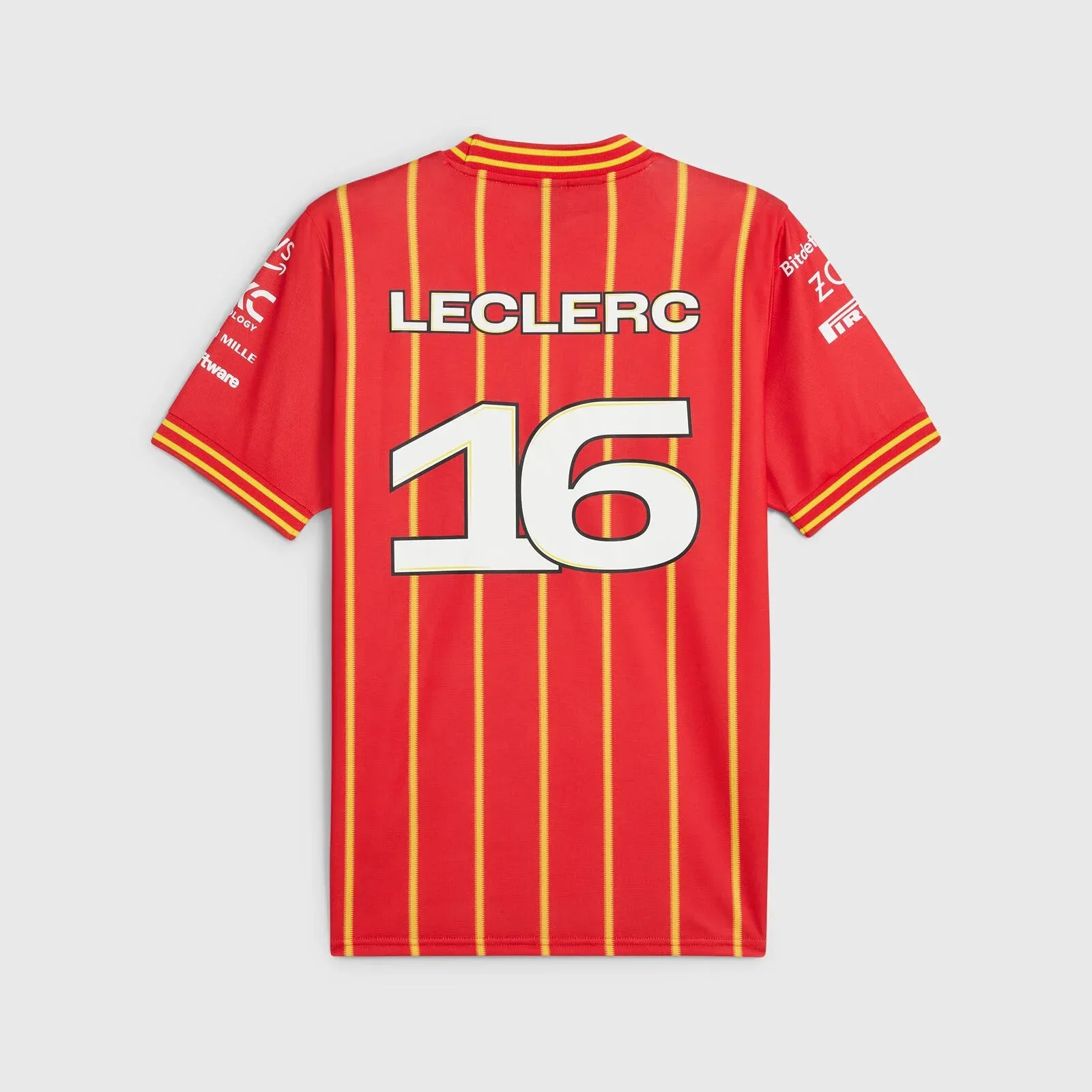 Scuderia Ferrari F1 Team Charles LeClerc Soccer Jersey 2024