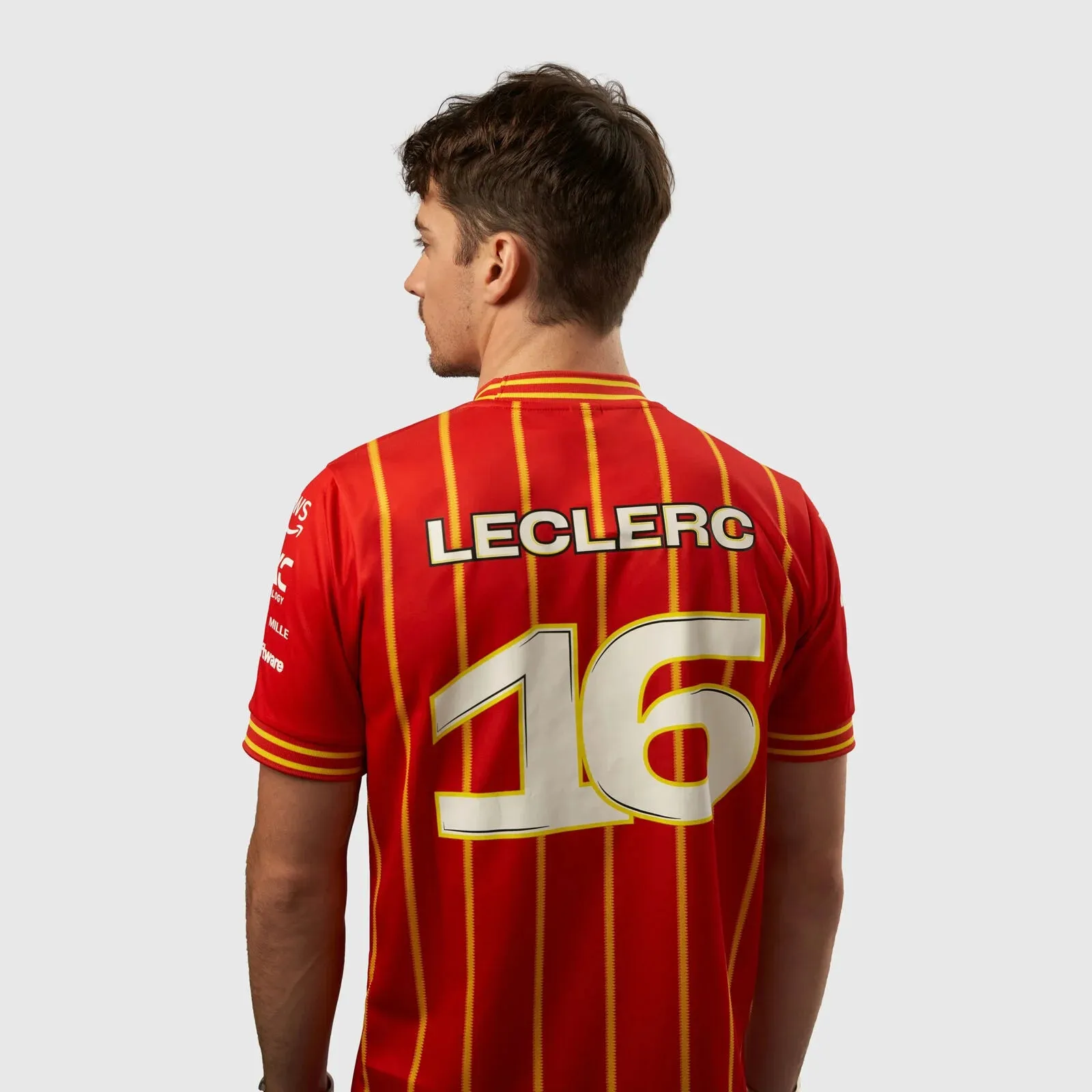 Scuderia Ferrari F1 Team Charles LeClerc Soccer Jersey 2024