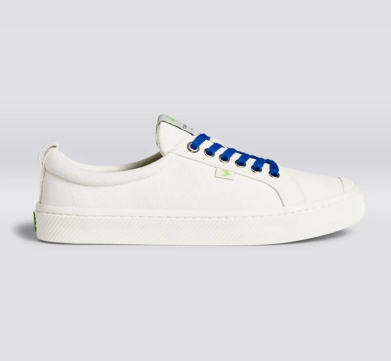 Shoe Lace Blue with H Silver Tip