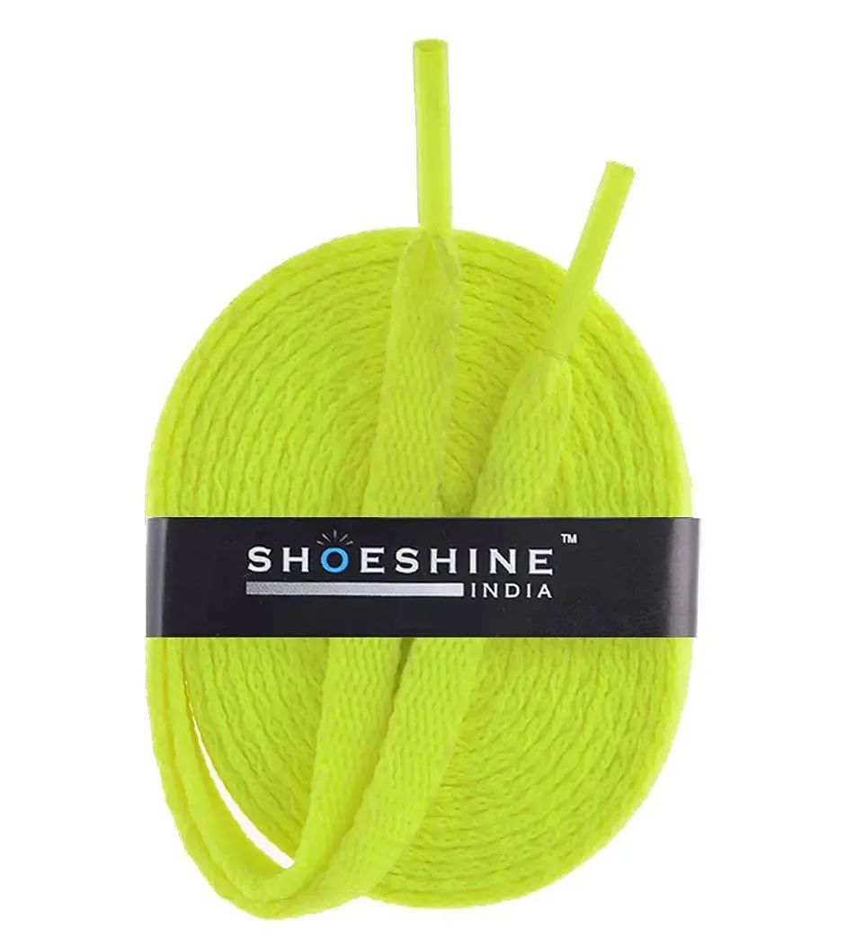 SHOESHINE Flat Shoelace (1 Pair) Dark Grey sports and sneaker shoe laces