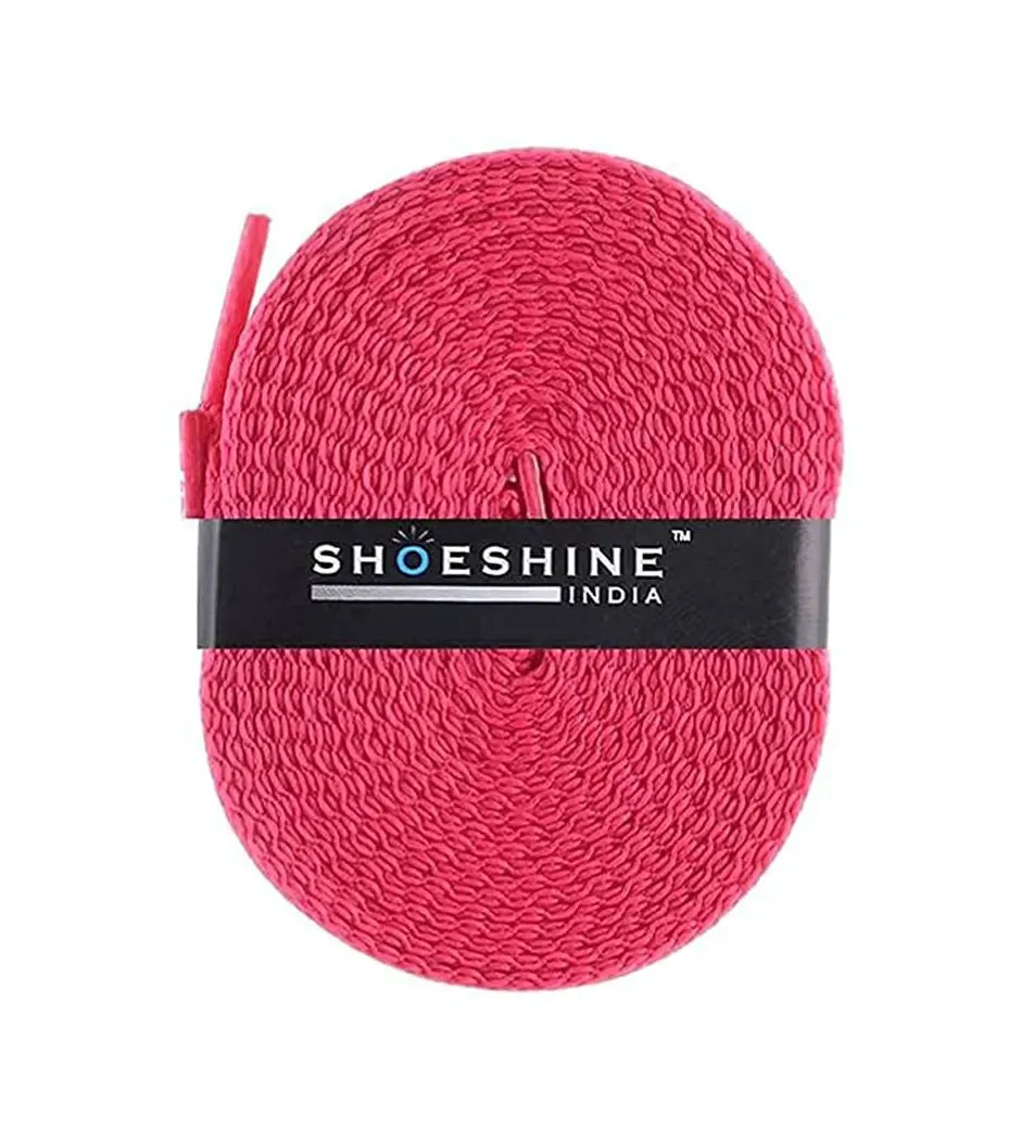 SHOESHINE Flat Shoelace (1 Pair) Dark Grey sports and sneaker shoe laces