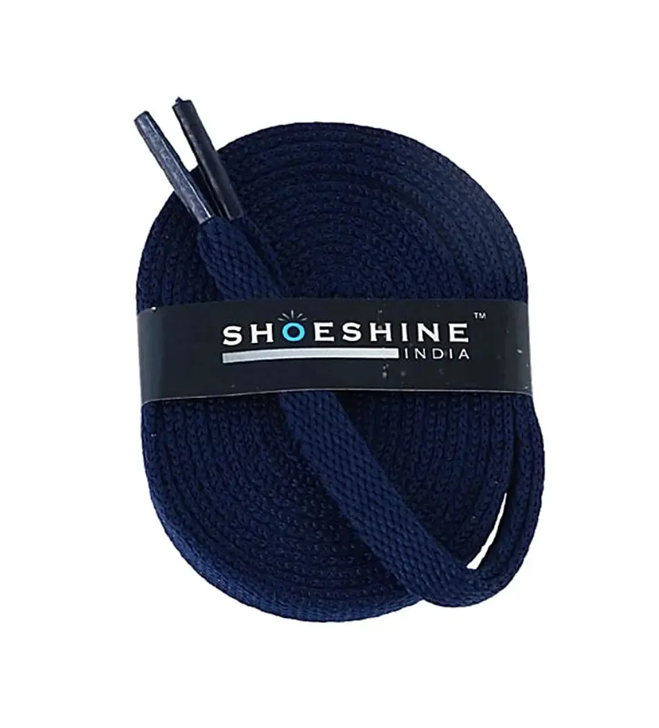 SHOESHINE Flat Shoelace (1 Pair) Dark Grey sports and sneaker shoe laces