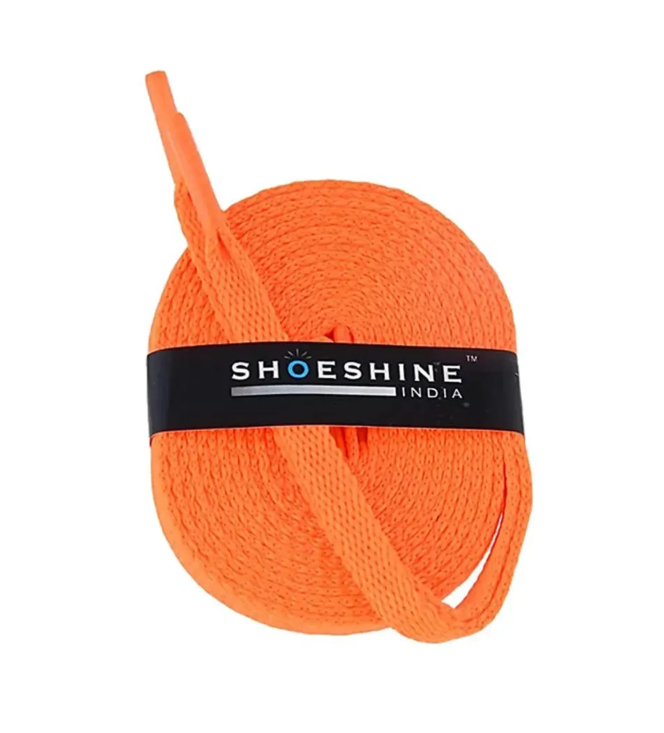 SHOESHINE Flat Shoelace (1 Pair) Dark Grey sports and sneaker shoe laces