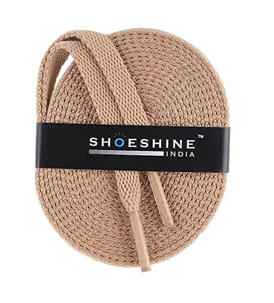 SHOESHINE Flat Shoelace (1 Pair) Dark Grey sports and sneaker shoe laces