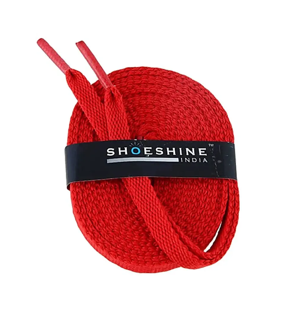 SHOESHINE Flat Shoelace (1 Pair) Dark Grey sports and sneaker shoe laces