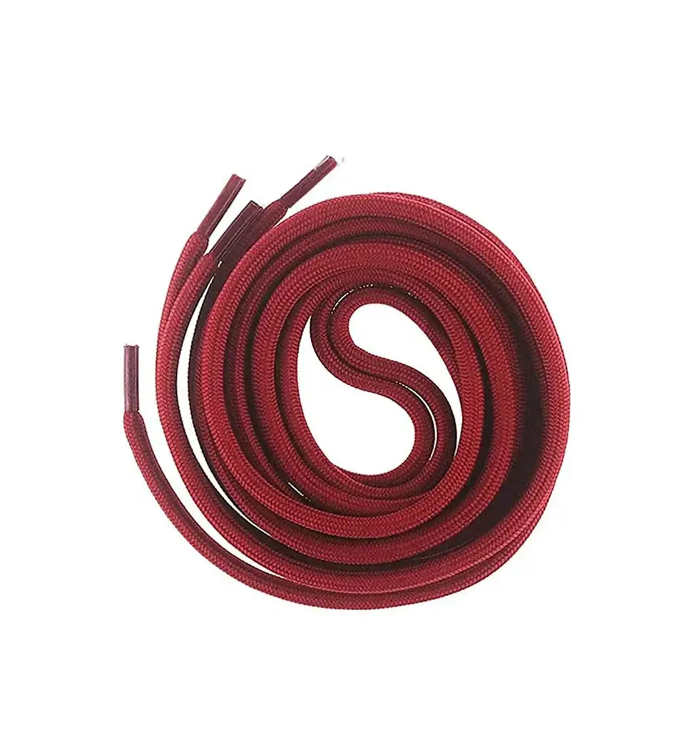 SHOESHINE Shoe Lace (1 Pair) 4mm Dark Grey Round Shoelace & Boot Laces