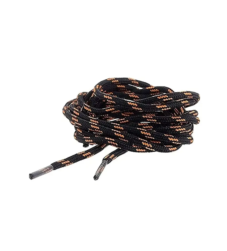 SHOESHINE Shoe Lace (1 Pair) 4mm Dark Grey Round Shoelace & Boot Laces