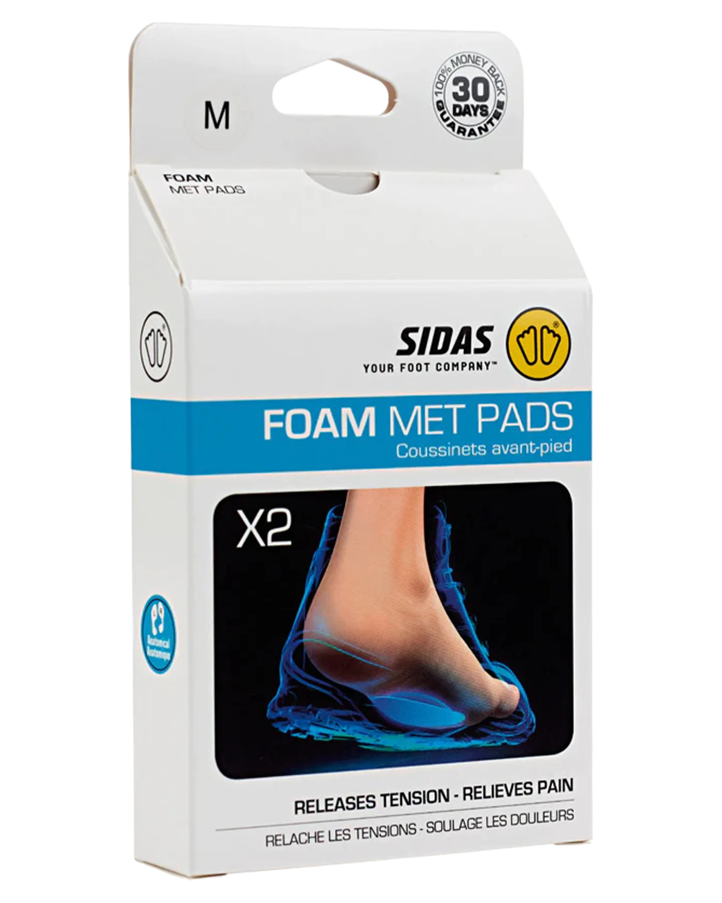 Sidas Foam Met Pads