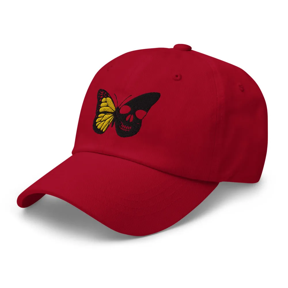 Skull butterfly Dad hat