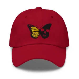 Skull butterfly Dad hat
