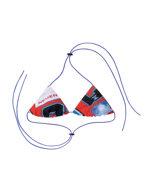 Soccer Bikini Top (Size 2) #044
