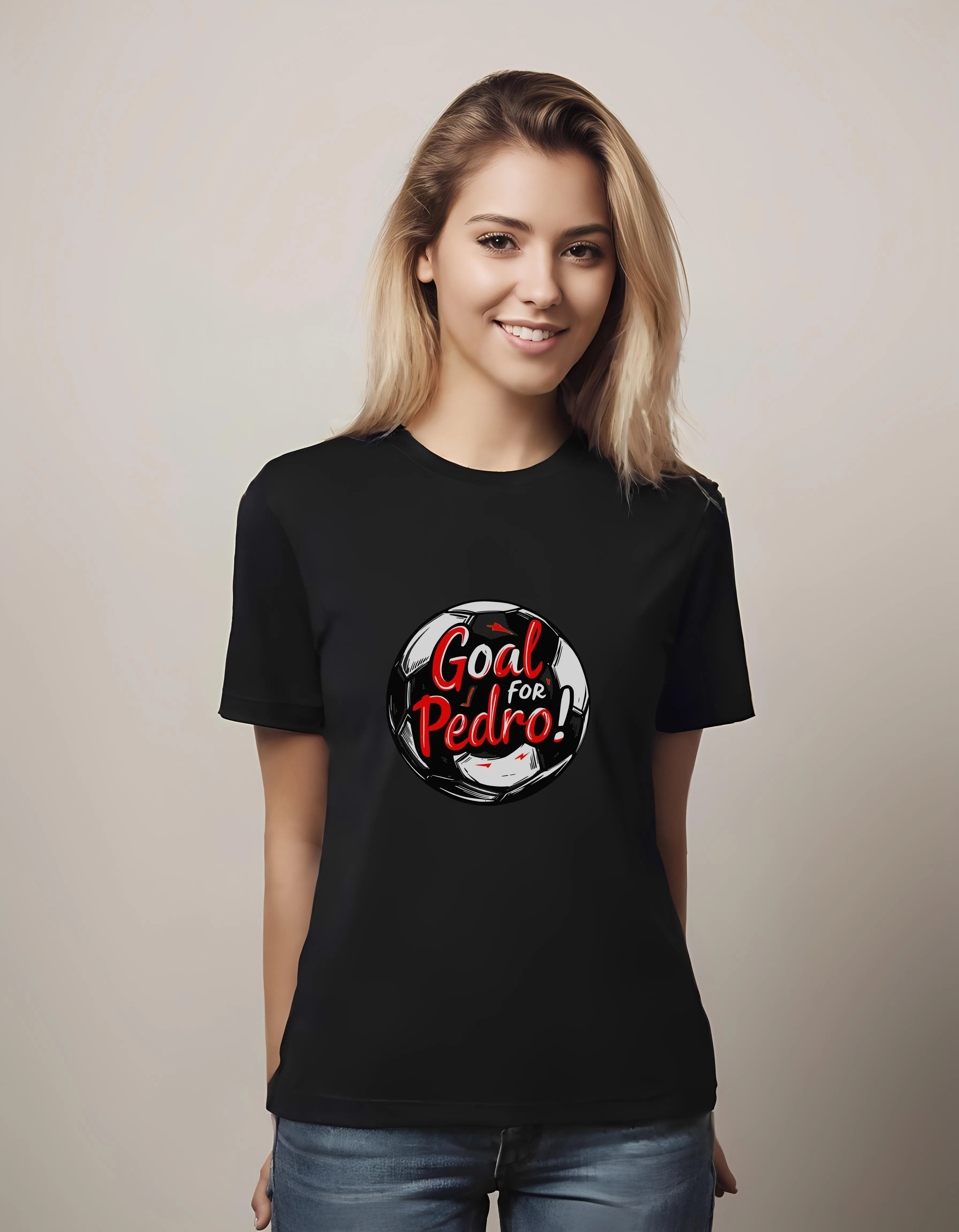 Soccer Goal for Pedro Design | Classic T-Shirt (Unisex)