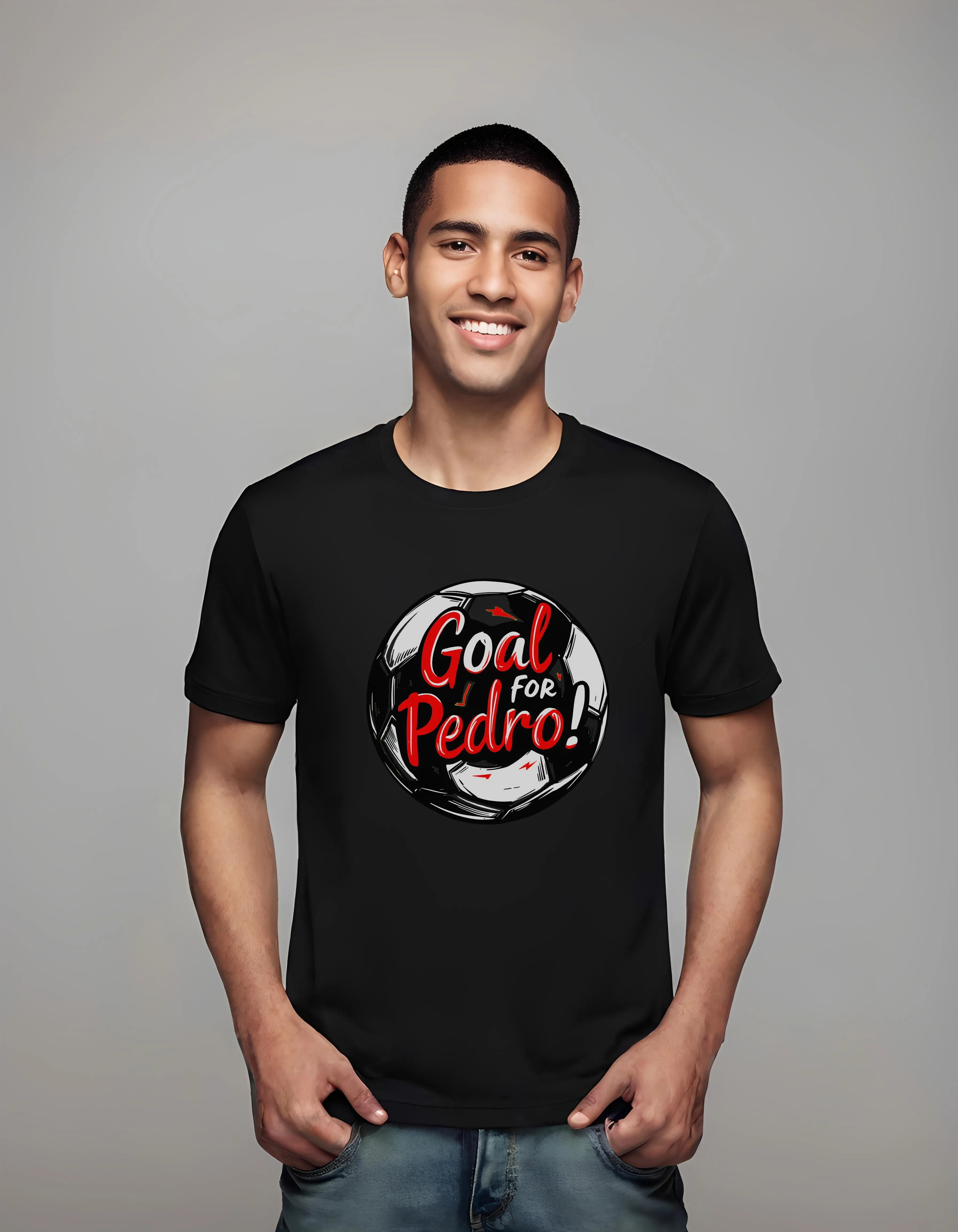 Soccer Goal for Pedro Design | Classic T-Shirt (Unisex)